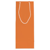 トレンドカラー – フレッシュタンジェリンワイン抱き枕 ワインギフトバッグ (裏面)