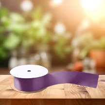 トレンドカラー – プラムパープルカラー無地の-