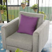 トレンドカラー – プラムパープル装飾用クッション クッション