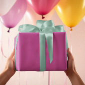 トレンドカラー – ベリーカラー無地の- 転が ラッピングペーパー