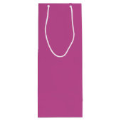 トレンドカラー – ベリーワイン抱き枕 ワインギフトバッグ (裏面)