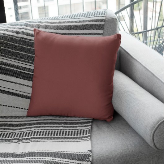 トレンドカラー – マホガニーブラウン クッション