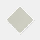 トレンドカラー – ライトシルバーグレー紙ナプキンス スタンダードカクテルナプキン (角)