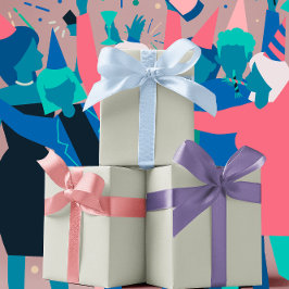 トレンドカラー – ライトシルバーグレー ラッピングペーパーシート