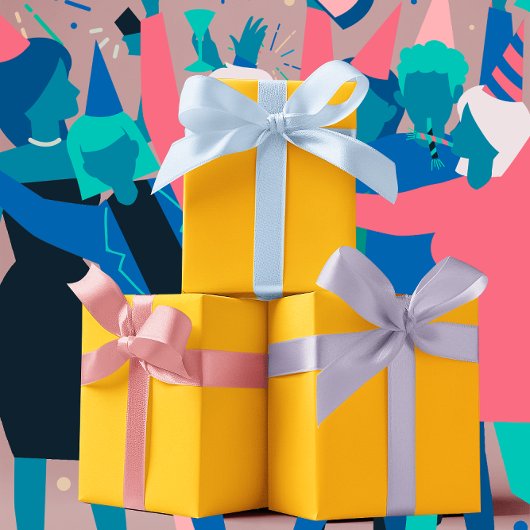 トレンドカラー – 日が差すこと黄色 ラッピングペーパーシート