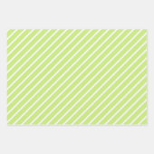 トレンドカラー – 春グリーンカラー – パターン ラッピングペーパーシート (正面2)