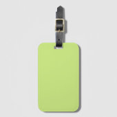 トレンドカラー – 春グリーンラゲージタグ ラゲッジタグ (正面縦)