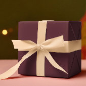 トレンドカラー – 濃い赤ワイン色 ラッピングペーパーシート