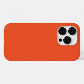 トレンドカラー – 炎（赤） Case-Mate iPhoneケース (裏面 (横))