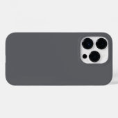 トレンドカラー – 石板グレー Case-Mate iPhoneケース (裏面 (横))