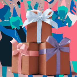 トレンドカラー – 銅の焦げ色 – 無地の ラッピングペーパーシート