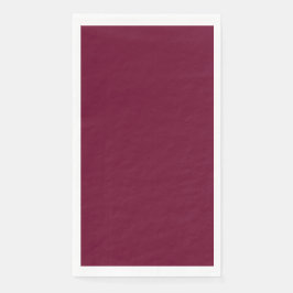 トレンドカラー – Dark Burgundy Guest Towels