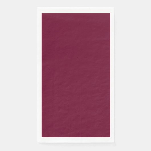 トレンドカラー – Dark Burgundy Guest Towels (正面)