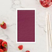 トレンドカラー – Dark Burgundy Guest Towels (インサイチュ)