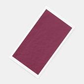 トレンドカラー – Dark Burgundy Guest Towels (コーナー)