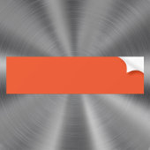 トレンドカラー – Flame Red Bumperステッカー バンパーステッカー