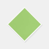 トレンドカラー – Kiwiグリーン紙ナプキンス スタンダードカクテルナプキン (角)