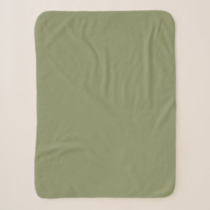 トレンドカラー – Reed Green Sherpa毛布 シェルパブランケット