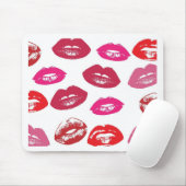 トレンドキスはピンクの唇を甘く彩る！ マウスパッド (マウス)