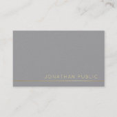 トレンドグモダンレーエレガントパールフィニッシュラグジュアリー 名刺 (正面)