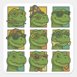 トレンドサウルスレックス スクエアシール