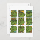 トレンドサウルスレックス ポストカード (正面/裏面)