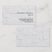 トレンドシンプルウォールブリックプロフェッショナル名刺 名刺 (正面/裏面)