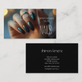 トレンドネイルアート磁気グランジ 名刺 (正面/裏面)