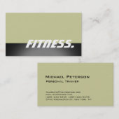 トレンドパーソナルトレーナーフィットネススポーツ名刺 名刺 (正面/裏面)