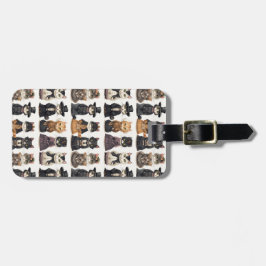 トレンドファッションのパーソナライズされた猫の荷物タグ ラゲッジタグ