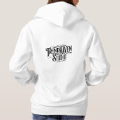 トレンドヘイブンスタイリッシュスタジオ – & ユニークグラフィックティー パーカ (裏面)