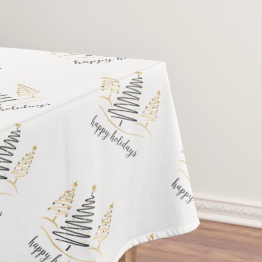 トレンドホリデーモダンツリー テーブルクロス (インサイチュ)