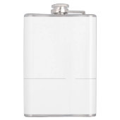 トレンドミニマルモダン主義プレーン書道テンプレート フラスク (裏面)