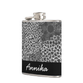 トレンドモダンフローラパーソナライズされた フラスク (左)