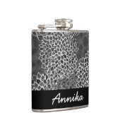 トレンドモダンフローラパーソナライズされた フラスク (右)