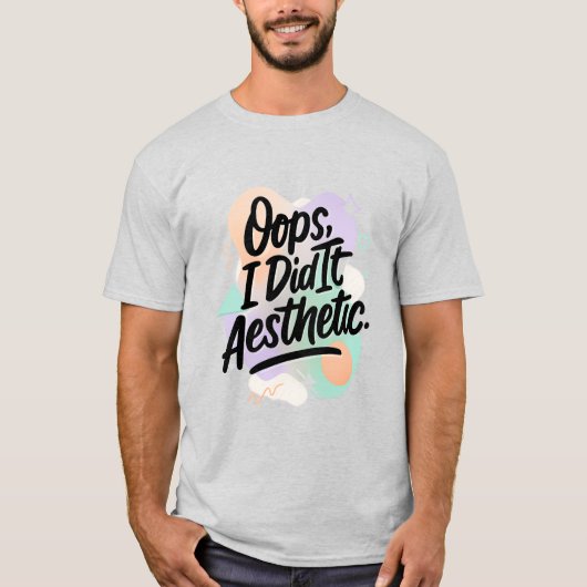 トレンドライフスタイルソーシャルユーモアTシャツ Tシャツ (正面)