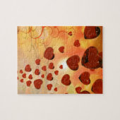 トレンド愛ハート、アクセサリー。バレンタインデー ジグソーパズル (横)