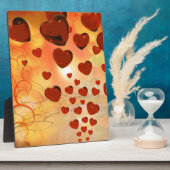 トレンド愛ハート、アクセサリー。バレンタインデー フォトプラーク (側面)