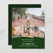 トレンド結婚の色グリーンセージのオリーブ予算 (正面/裏面)