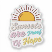 トレンド美的引用文ステッカー シール (正面)