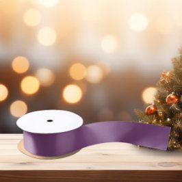 トレンド色（紫） サテンリボン