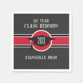 トレンド！新しいクラス懇親会パーティーナプキン スタンダードカクテルナプキン (正面)