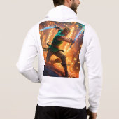 トレンドTシャツ – Bella Canvas Full Zipフード付きスウェットシャツ パーカ (裏面)