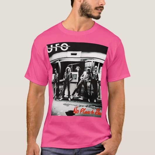 トレンドUfoバンドロゴ Tシャツ (正面)