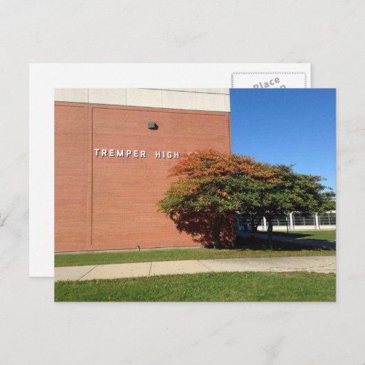 トレンパー高校用はがき ポストカード (正面/裏面)