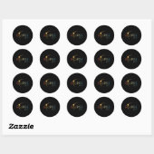 トレン太陽のディング合計2024年4月8日Sun Eclipse T-sh ラウンドシール (シート)