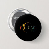 トレン太陽のディング合計2024年4月8日Sun Eclipse T-sh 缶バッジ (正面&裏面)