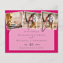 トレン結婚グのカラーピンクの予算の日付を保存