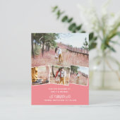 トレン結婚グのカラーピンクの予算の日付を保存 (スタンド正面)