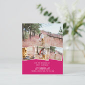 トレン結婚グのカラーピンクの予算の日付を保存 (スタンド正面)